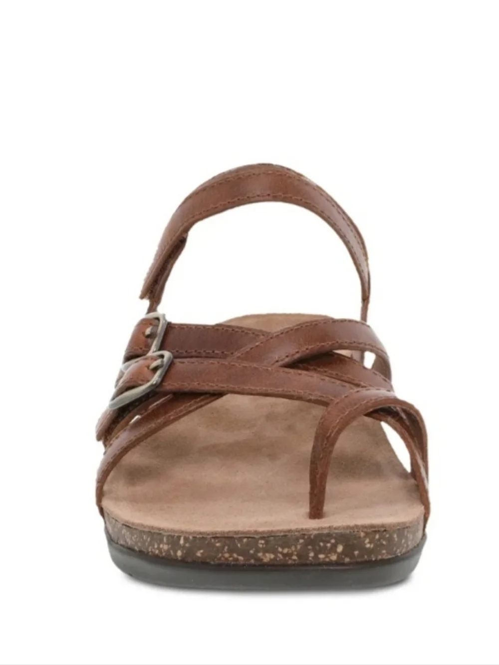 Dansko Roslyn Waxy Burnished Tan Womens Sandals Size 39 - Picture 3 of 9